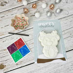 Christmas PYO Cookie - Reindeer